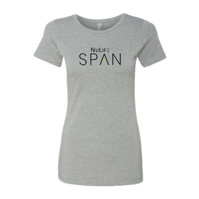Women's NuLifeSpan Gray Crew