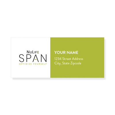 NuLifeSpan Mailing Label