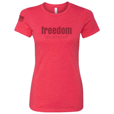 NuLifeSpan Women's Freedom Red Crew