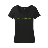 Women's NuLifeSpan Black Bling Tee