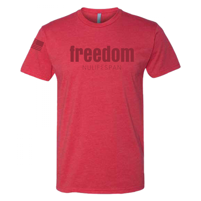 NuLifeSpan Men's Freedom Red Crew