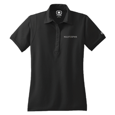 Women's NuLifeSpan Sport Polo Black