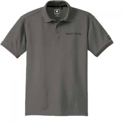 Men's NuLifeSpan Sports Polo Gray