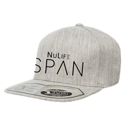 NuLifeSpan Grey Snapback Hat
