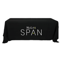 NuLifeSpan Black Table Cloth