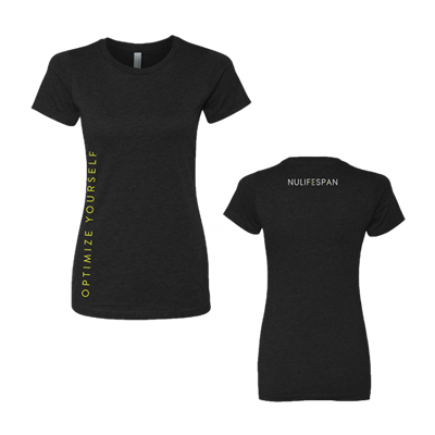 Women's Optimize Yourself Black Crew