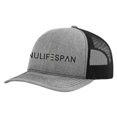 NuLifeSpan Grey Trucker Hat