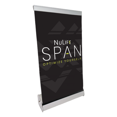 Mini Banner - NuLifeSpan On Black