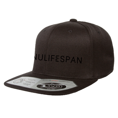 NuLifeSpan Black Snapback hat