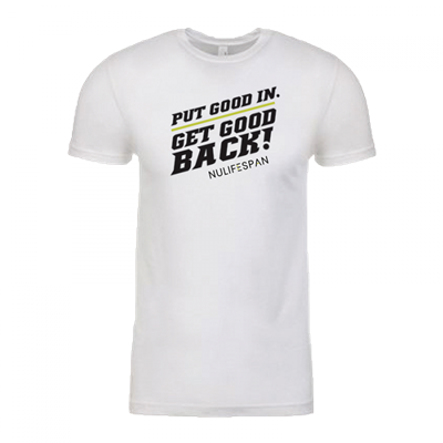 Put Good In White Crew