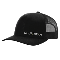 NuLifeSpan Black Trucker Hat