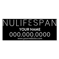 NuLIfeSpan 46x18 Window Decals