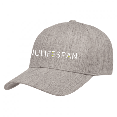 NuLifeSpan Heather Grey Flexfit Hat