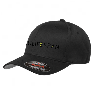 NuLifeSpan Black Flexfit Hat