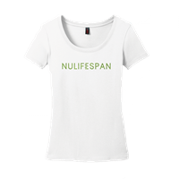 Women's NuLifeSpan White Glitter Scoop