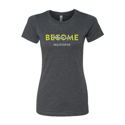 Women's Become Charcoal Crew